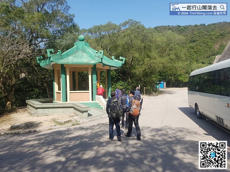 The starting point is Sai Wan Pavilion.