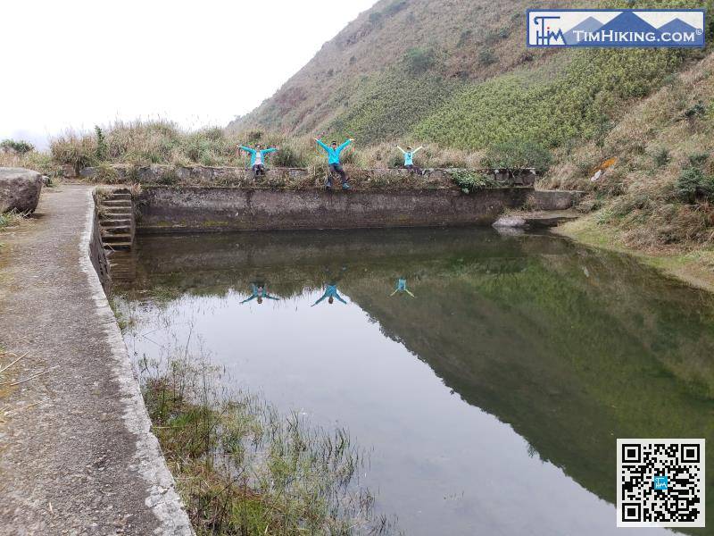 The Sky Pool is actually a large storage tank built by foreign missionaries.