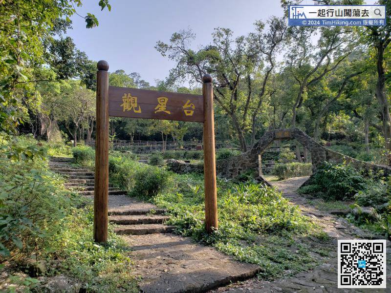Go up for 10 meters, the left is Star Lookout, and the right is Kei Ling Ha Tree Walk.