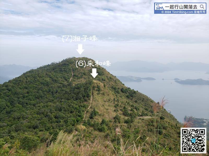 The ups and downs of each mountain is very small, unlike The Twins, Ho Hok Shan, Sze Pai Shek Shan.