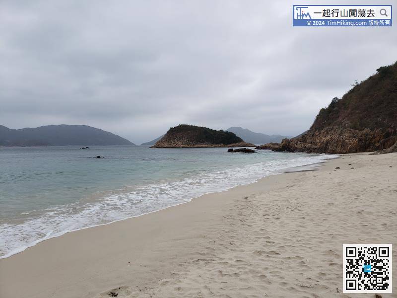 Walking into Ma Tau Wan Beach, it is more comfortable, all the difficult sections have been completed, and the difficulty has changed back to 3 stars.
