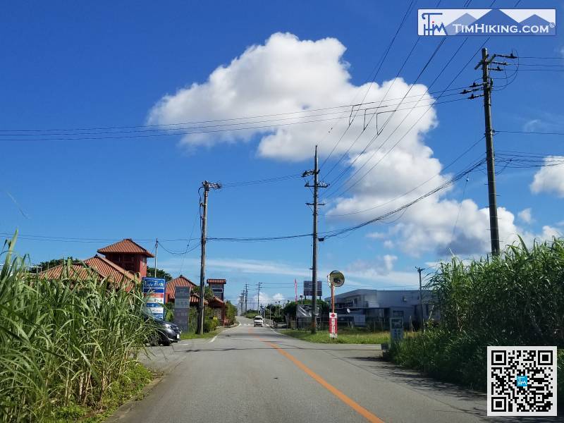 Okinawa also has many natural landscapes worth enjoying, one of which is Cape Zanpa, MAPCODE is '1005 685 378*55'.