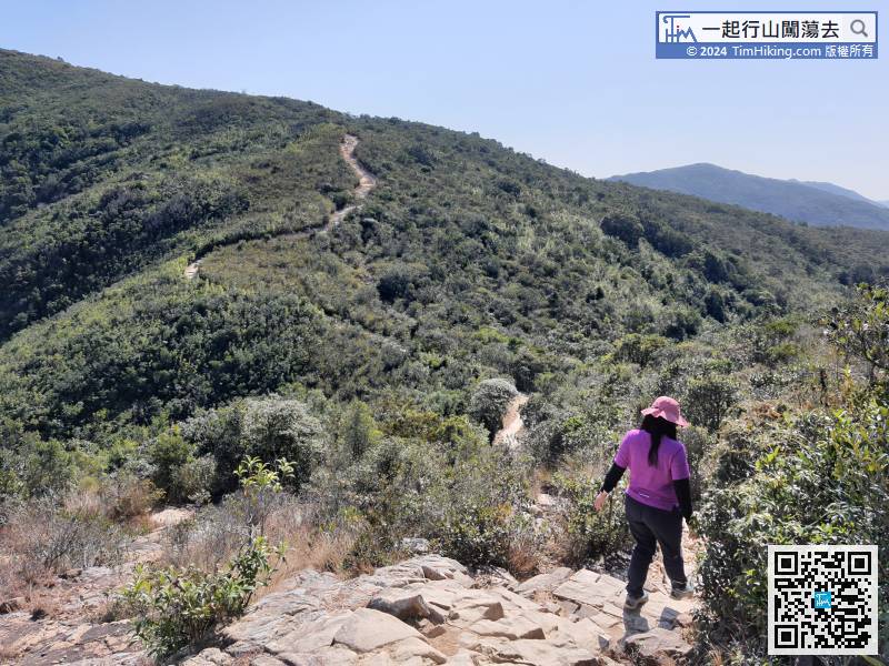 The next step is to follow the MacLehose Trail (Section 2) to Sai Wan Shan,