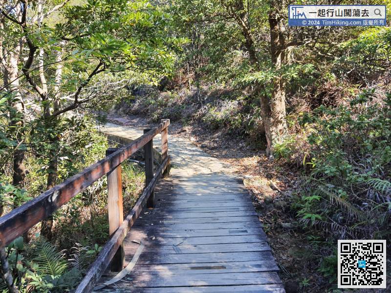 When stepping on the Ngong Ping 360 Rescue Plank Trail,