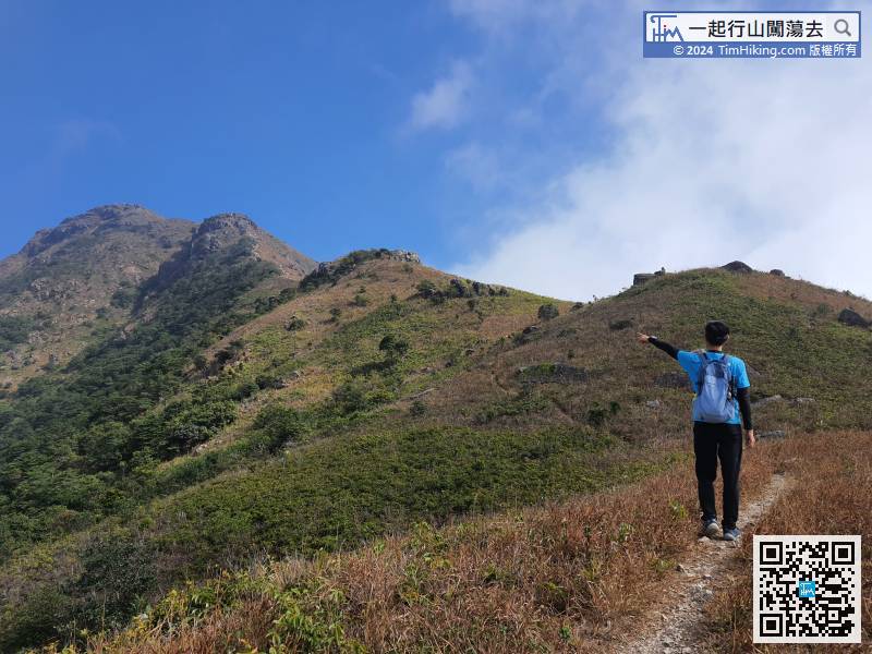 Lantau Peak is a very clear sign.