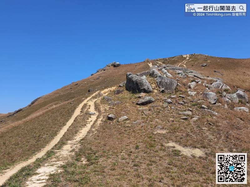 It takes about an hour to climb Kwai Kok Shek Teng from the foot of the mountain.