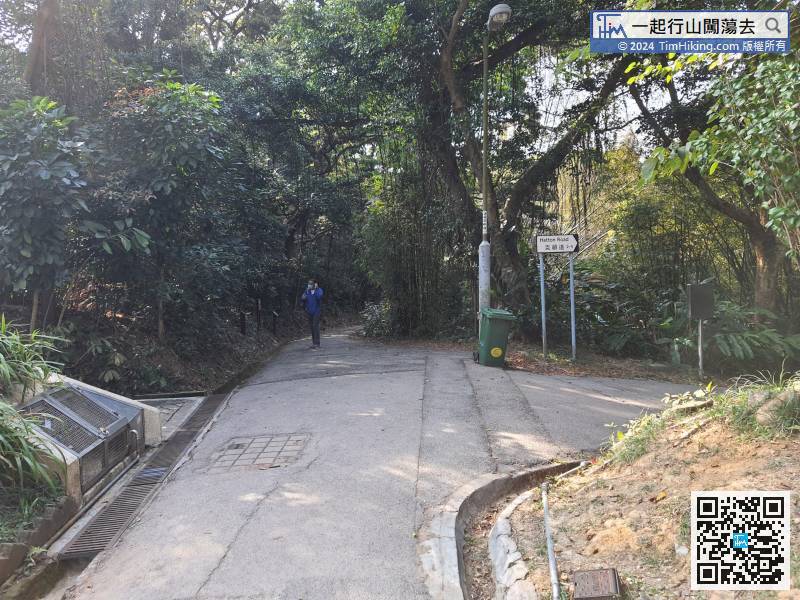 Peak Trail also has a branch line to Pok Fu Lam Reservoir, just go straight at the fork next to the High West Picnic Area, do not turn down Hatton Road.