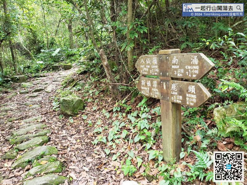 Leave Ha Tsat Muk Kiu and continue towards the direction of Pak Sin Leng. The trail is well-shaded