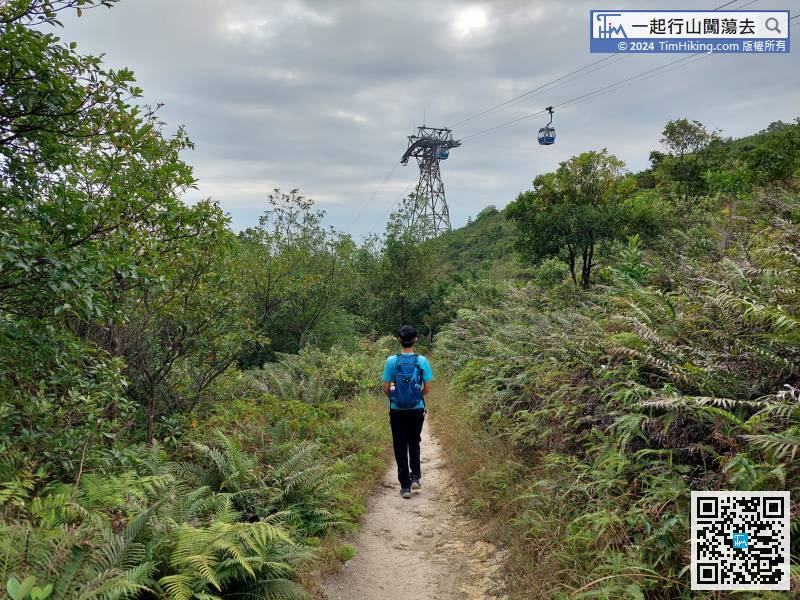 Go back to Ngong Ping along the Country Trail,