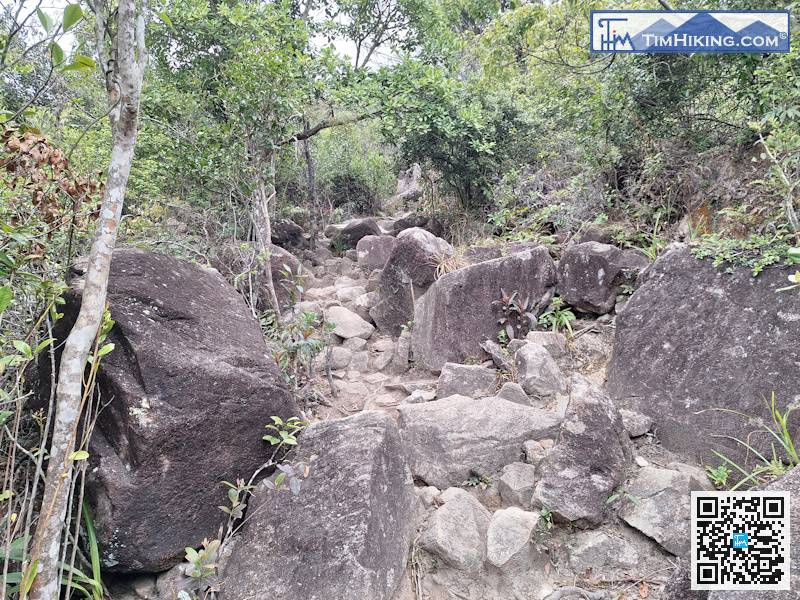 山路有如小石河，
