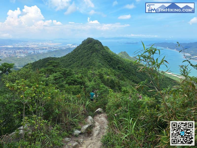 After enjoying the scenery,